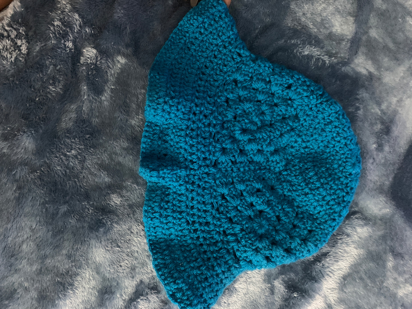 Crochet Granny Square Bucket/Sun Hat