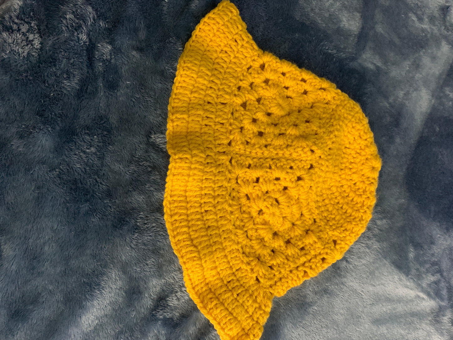 Crochet Granny Square Bucket/Sun Hat